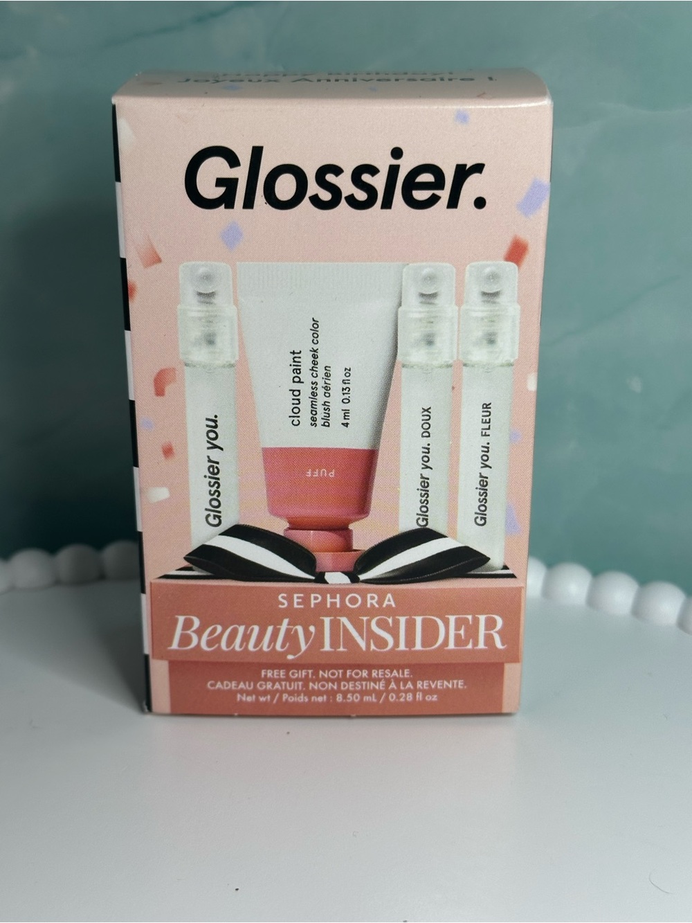 GLOSSIER Blush, You, You Doux, You Fleur EDP Sephora Beauty Insider Birthday NIB
